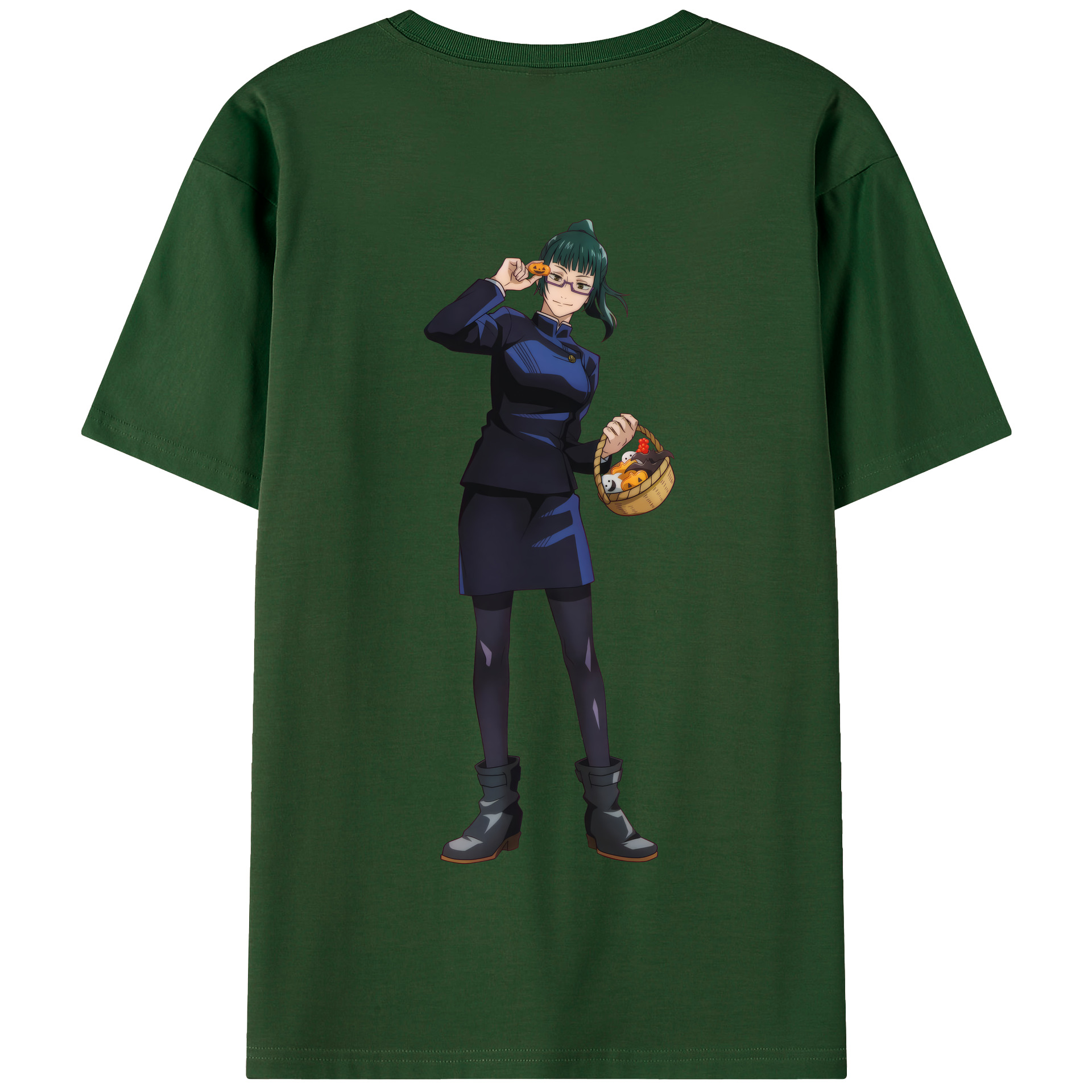 （画像用） 呪術廻戦 Jujutsu Kaisen 綿100％半袖Tシャツ（背面プリント）
